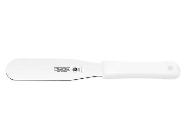 Espatula para confeiteiro 6 profissional branco lamina aco inox e cabo polipropileno tramontina Menor preço em Espatula para confeiteiro 6 profissional branco lamina aco inox e cabo polipropileno tramontina