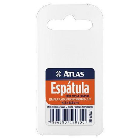 Espatula Para Massa Corrida Gesso Plastico Atlas 4,5 X 8,8cm Menor preço em Espatula Para Massa Corrida Gesso Plastico Atlas 4,5 X 8,8cm