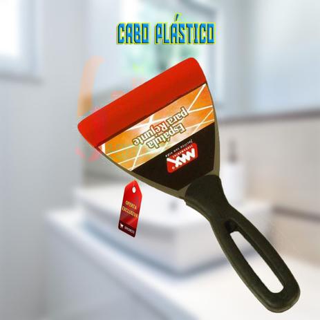Espatula para Rejunte 10 cm Flexível com Cabo Plástico Max Ref 12810 Menor preço em Espatula para Rejunte 10 cm Flexível com Cabo Plástico Max Ref 12810