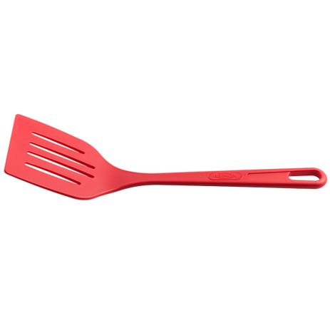 Espátula Perfurada de Nylon 27cm cor Vermelho 2244/357 Brinox Menor preço em Espátula Perfurada de Nylon 27cm cor Vermelho 2244/357 Brinox