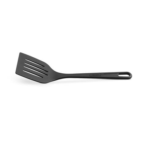 Espátula Perfurada Nylon Preto - Brinox Menor preço em Espátula Perfurada Nylon Preto - Brinox