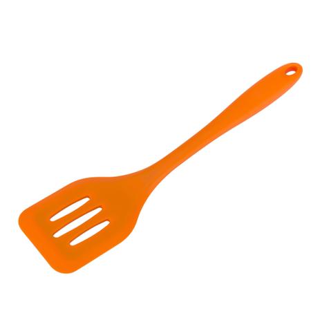Espátula Perfurada Silicone 29cm Laranja - Oiadecor Menor preço em Espátula Perfurada Silicone 29cm Laranja - Oiadecor