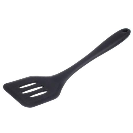 Espátula Perfurada Silicone Utensílios de Cozinha Preto 29cm - Weck Menor preço em Espátula Perfurada Silicone Utensílios de Cozinha Preto 29cm - Weck