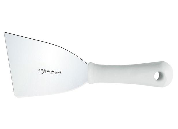 Espátula Reta Aço Inox 12 cm Branca Durafio Profissional Di Solle - SOL 060 Menor preço em Espátula Reta Aço Inox 12 cm Branca Durafio Profissional Di Solle - SOL 060