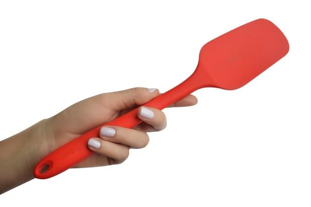 Espátula Reta Inteiramente Silicone Cabo Maciço - 29 cm - Utifácil Menor preço em Espátula Reta Inteiramente Silicone Cabo Maciço - 29 cm - Utifácil