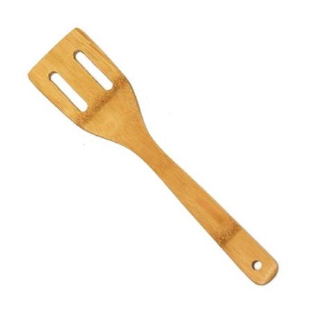 Espátula vazada em bambu - Tru bamboo Menor preço em Espátula vazada em bambu - Tru bamboo