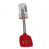 Espatula Vazada Silicone Cabo 35cm Aço Inoxidável - 135518 - Daterra Menor preço em Espatula Vazada Silicone Cabo 35cm Aço Inoxidável - 135518 - Daterra