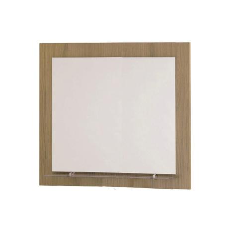 Espelheira em Mdf Barcelona 60x50cm Nogueira - Mgm móveis Menor preço em Espelheira em Mdf Barcelona 60x50cm Nogueira - Mgm móveis