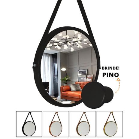 Espelho Adnet Reduna Moldura Alumínio 40cm + Suporte é boa?