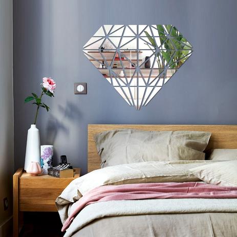 Espelho de Acrílico Decorativo Diamante - Viniko é boa?