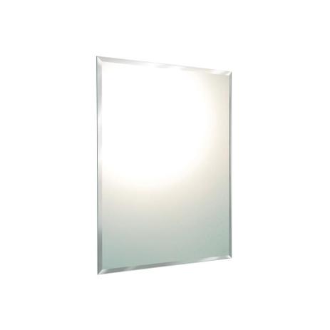 Menor preço em Espelho de Parede Retangular Cris Belle Bisotê 72x60cm - Cris metal