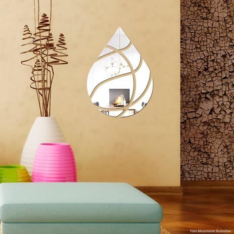 Espelho Decorativo Acrílico Gota - Viniko Menor preço em Espelho Decorativo Acrílico Gota - Viniko