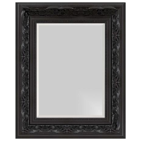 Espelho Decorativo com Bisotê Preto Retrô - Decore pronto é boa?