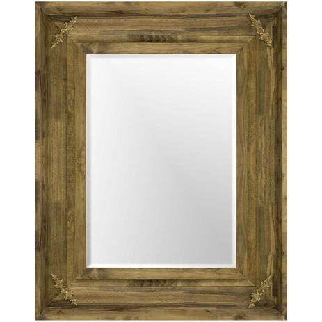 Espelho Decorativo com Moldura Rústica com Apliques Dourados - Decore pronto Menor preço em Espelho Decorativo com Moldura Rústica com Apliques Dourados - Decore pronto