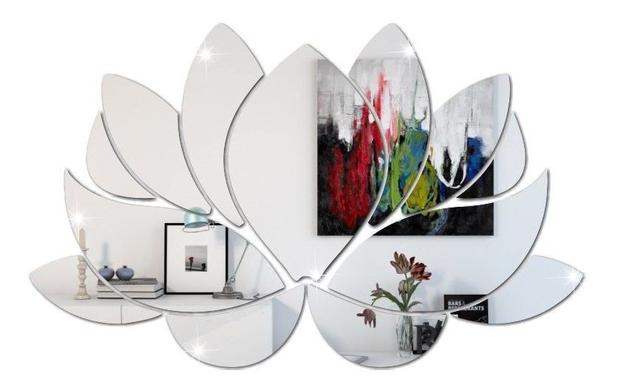 Espelho Decorativo Flor De Lotus Quarto Sala P - Tecnotronics é boa?