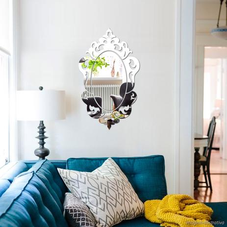 Espelho Decorativo Veneziano Moderno 30x50 cm - Viniko é boa?