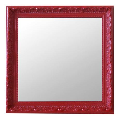 Espelho Moldura Rococó Raso 16389 Vermelho Art Shop Menor preço em Espelho Moldura Rococó Raso 16389 Vermelho Art Shop