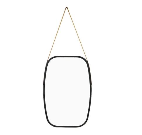 Espelho oval de plástico decorativo de parede 42.8x64,8cm com alça - EQP PRESENTES Menor preço em Espelho oval de plástico decorativo de parede 42.8x64,8cm com alça - EQP PRESENTES