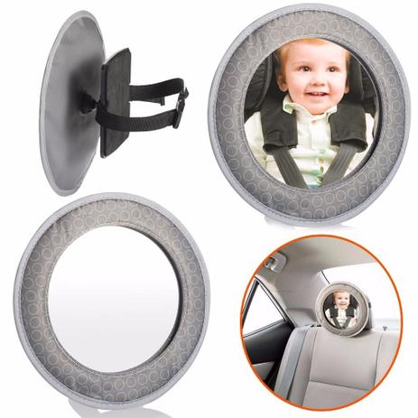 Espelho Retrovisor Banco Traseiro Carro Bebê Multikids Bb181 - Geral Menor preço em Espelho Retrovisor Banco Traseiro Carro Bebê Multikids Bb181 - Geral