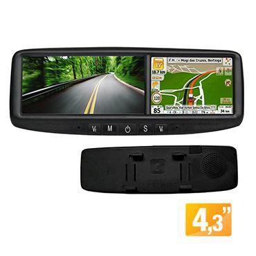 Espelho Retrovisor com Monitor ORBE OM43GPS-C 4.3 Polegadas Menor preço em Espelho Retrovisor com Monitor ORBE OM43GPS-C 4.3 Polegadas