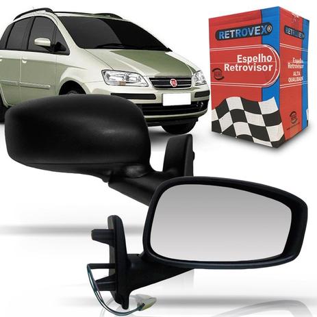 Espelho Retrovisor Fiat Idea 2005 A 2011 Elétrico - Retrovex Menor preço em Espelho Retrovisor Fiat Idea 2005 A 2011 Elétrico - Retrovex