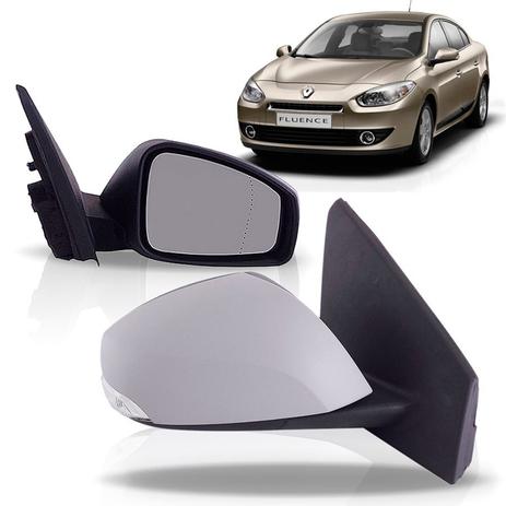 Espelho Retrovisor Fluence Pisca 2011 A 2015 Eletrico - Sp acessórios Menor preço em Espelho Retrovisor Fluence Pisca 2011 A 2015 Eletrico - Sp acessórios