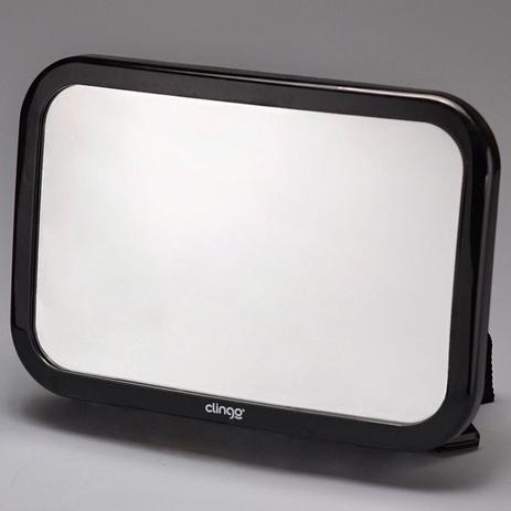 Espelho Retrovisor Grande Retangular - Clingo Menor preço em Espelho Retrovisor Grande Retangular - Clingo