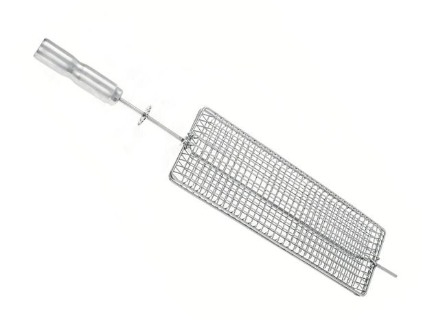 Espeto Grelha Para Coração 65cm Cromada Artinoxgrill Cabo de Alumínio Menor preço em Espeto Grelha Para Coração 65cm Cromada Artinoxgrill Cabo de Alumínio