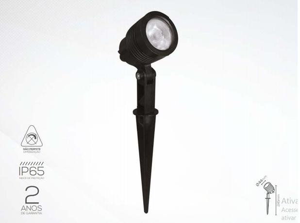 Espeto para jardim Led 3W Bivolt - Lighting Menor preço em Espeto para jardim Led 3W Bivolt - Lighting