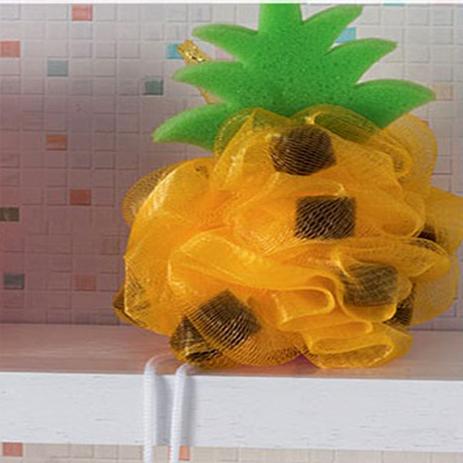 Esponja de Banho Bouton Frutas Maracujá com Corda Nylon Laranja é boa?