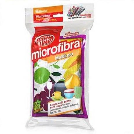 Esponja em Microfibra Multiuso Flash Limp - Fruits - Euro home Menor preço em Esponja em Microfibra Multiuso Flash Limp - Fruits - Euro home