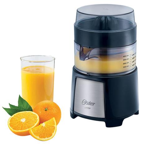Espremedor de Frutas Chrome 500ml Automatico 220V - Oster Menor preço em Espremedor de Frutas Chrome 500ml Automatico 220V - Oster