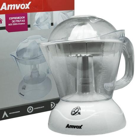 Espremedor de Frutas Elétrico Laranja Limão 30W 1 Litro Amvox Menor preço em Espremedor de Frutas Elétrico Laranja Limão 30W 1 Litro Amvox