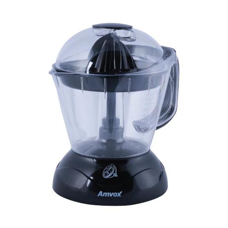 Espremedor de Frutas Elétrico Preto Amvox AES 3400 30W 1Litro Citricos Menor preço em Espremedor de Frutas Elétrico Preto Amvox AES 3400 30W 1Litro Citricos