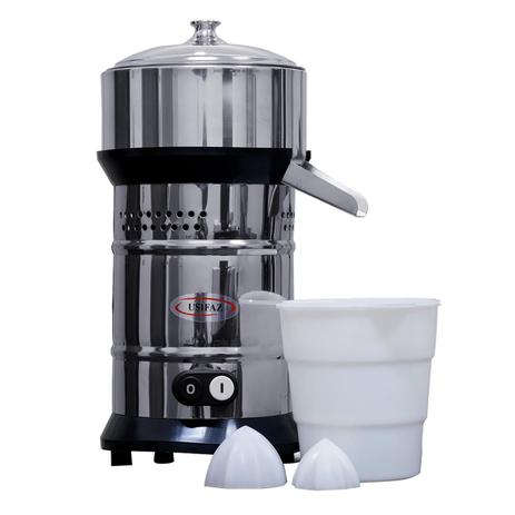 Espremedor De Frutas Grande Usifaz US404 Inox Bivolt 400W Menor preço em Espremedor De Frutas Grande Usifaz US404 Inox Bivolt 400W