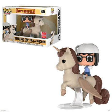 Espresso Trip Tina Unicorn - Funko Pop Rides - Bobs Burguers - 40 - Summer Convention 2018 Menor preço em Espresso Trip Tina Unicorn - Funko Pop Rides - Bobs Burguers - 40 - Summer Convention 2018