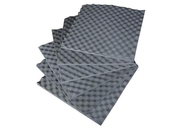 Espuma Acústica Caixa de Ovo Kit 20 Placas 50x50x2 Cm Isolante - Rei das espumas Menor preço em Espuma Acústica Caixa de Ovo Kit 20 Placas 50x50x2 Cm Isolante - Rei das espumas
