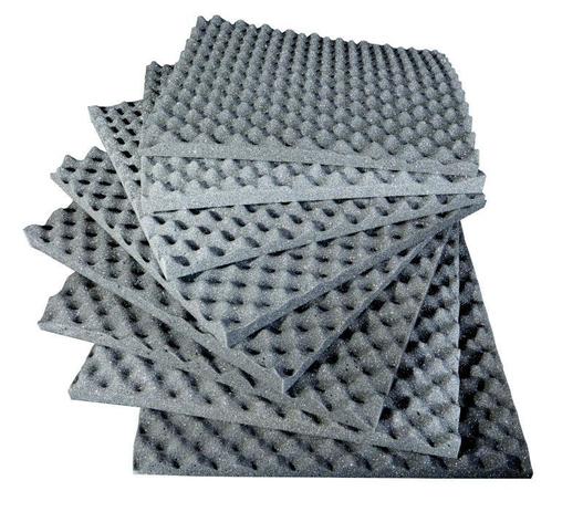 Espuma Acústica Casca de Ovo Kit 12 Placas 50x50x3 Cm Isolamento - Rei Das Espumas Menor preço em Espuma Acústica Casca de Ovo Kit 12 Placas 50x50x3 Cm Isolamento - Rei Das Espumas