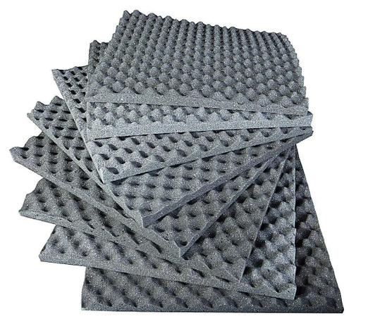 Espuma Acústica Casca de Ovo Kit 16 Placas 50x50x3 Cm 4m² - Rei das espumas Menor preço em Espuma Acústica Casca de Ovo Kit 16 Placas 50x50x3 Cm 4m² - Rei das espumas