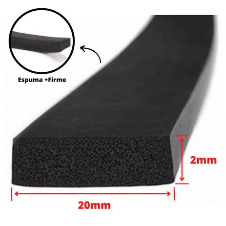 Espuma Fita Adesiva EVA Borracha Vedação e=2mmX10 Mts Preta - Leolud Menor preço em Espuma Fita Adesiva EVA Borracha Vedação e=2mmX10 Mts Preta - Leolud