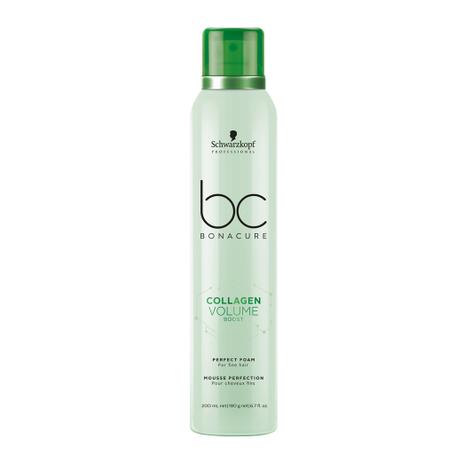 espuma para cabelos Schwarzkopf bc bonacure collagen volume boost - 200ml Menor preço em espuma para cabelos Schwarzkopf bc bonacure collagen volume boost - 200ml