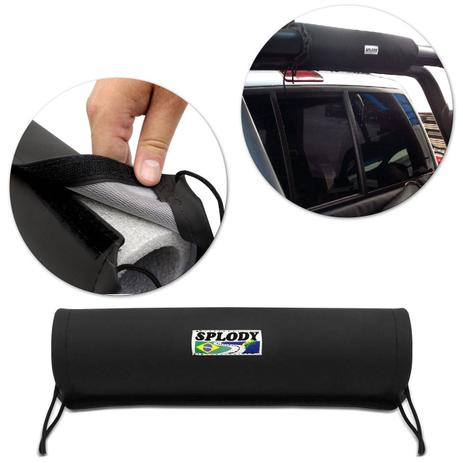 Espuma Protetora de Bagagem e Cargas Rack Teto Santo Antônio Universal Preto 1 Peça 5cm - Splody é ruim? Espuma Protetora de Bagagem e Cargas Rack Teto Santo Antônio Universal Preto 1 Peça 5cm - Splody é boa?