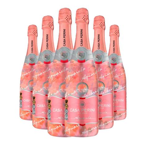 Espumante Casa Perini Moscatel Aquarela 6x750ml Menor preço em Espumante Casa Perini Moscatel Aquarela 6x750ml
