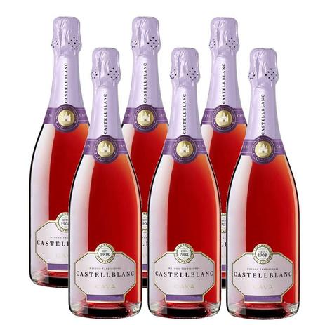 Espumante Castellblanc Rosé Brut 750ml 06 Unidades Menor preço em Espumante Castellblanc Rosé Brut 750ml 06 Unidades