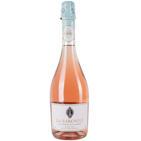 Espumante Espanhol La Baronne Rosé Demi Sec Menor preço em Espumante Espanhol La Baronne Rosé Demi Sec