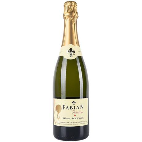 Espumante Fabian Intuição Tradicional Branco Brut 750mL Menor preço em Espumante Fabian Intuição Tradicional Branco Brut 750mL