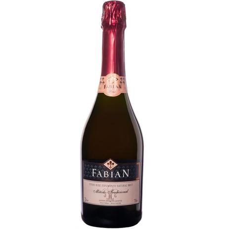 Espumante Fabian tradicional Rosé Brut 750mL Menor preço em Espumante Fabian tradicional Rosé Brut 750mL