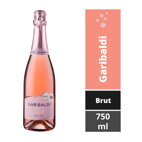 Espumante Garibaldi Vero Brut Rose 750ml Menor preço em Espumante Garibaldi Vero Brut Rose 750ml