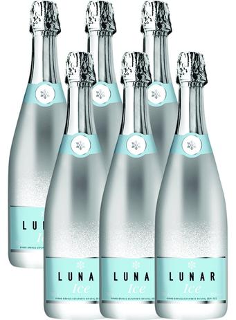 Espumante Lunar Ice Branco Demi-Sec 750ml Caixa com 6 Unidades - Campo largo Menor preço em Espumante Lunar Ice Branco Demi-Sec 750ml Caixa com 6 Unidades - Campo largo