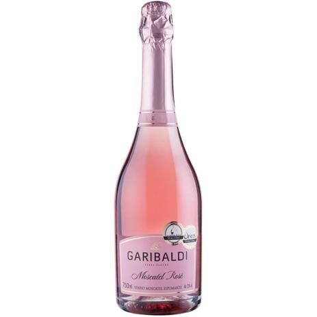 Espumante Moscatel Rosé Garibaldi 750ml Menor preço em Espumante Moscatel Rosé Garibaldi 750ml